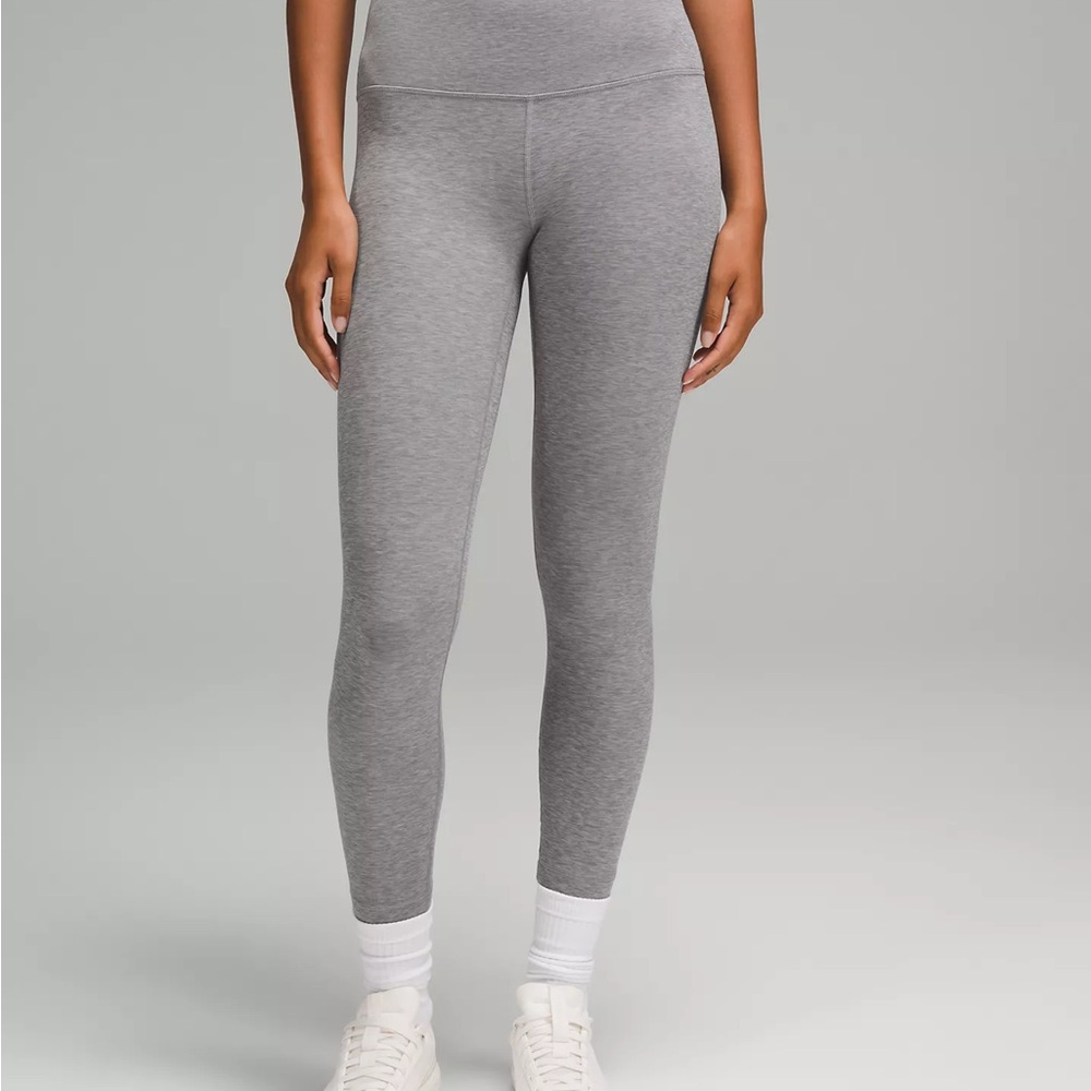 Lululemon Gray High-Waisted Leggings